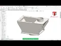 SolidWorks Tutorial Designing a Sheet Metal Hopper with Flanges and Pipe Outlet