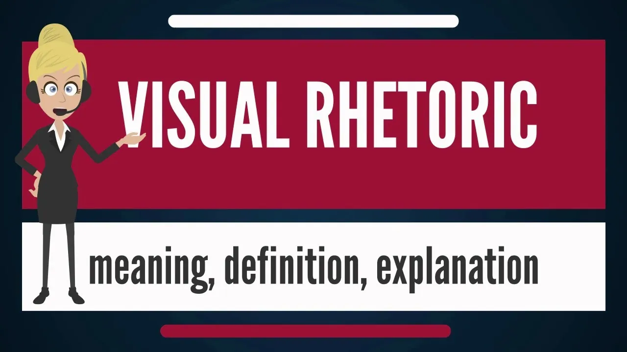 What is VISUAL RHETORIC What does VISUAL RHETORIC mean VISUAL RHETORIC meaning & explanation