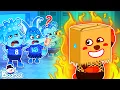 Download Lagu When Fire Bearee Goes To Water ONLY School💧 First Day of School Adventure Stories | Bearee Kids Show