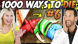 er doctor reacts to ridiculous 1000 ways to die injuries 6