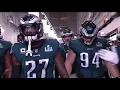 Philadelphia Eagles Super Bowl LII Intro playing Meek Mill