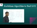 Euclidean Algorithm to find GCD Explanation with example Cryptography