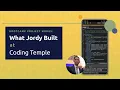Capstone Project Spotlight What Jordy Built at Coding Temple