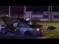 Motorcycle destroyed in Melbourne crash