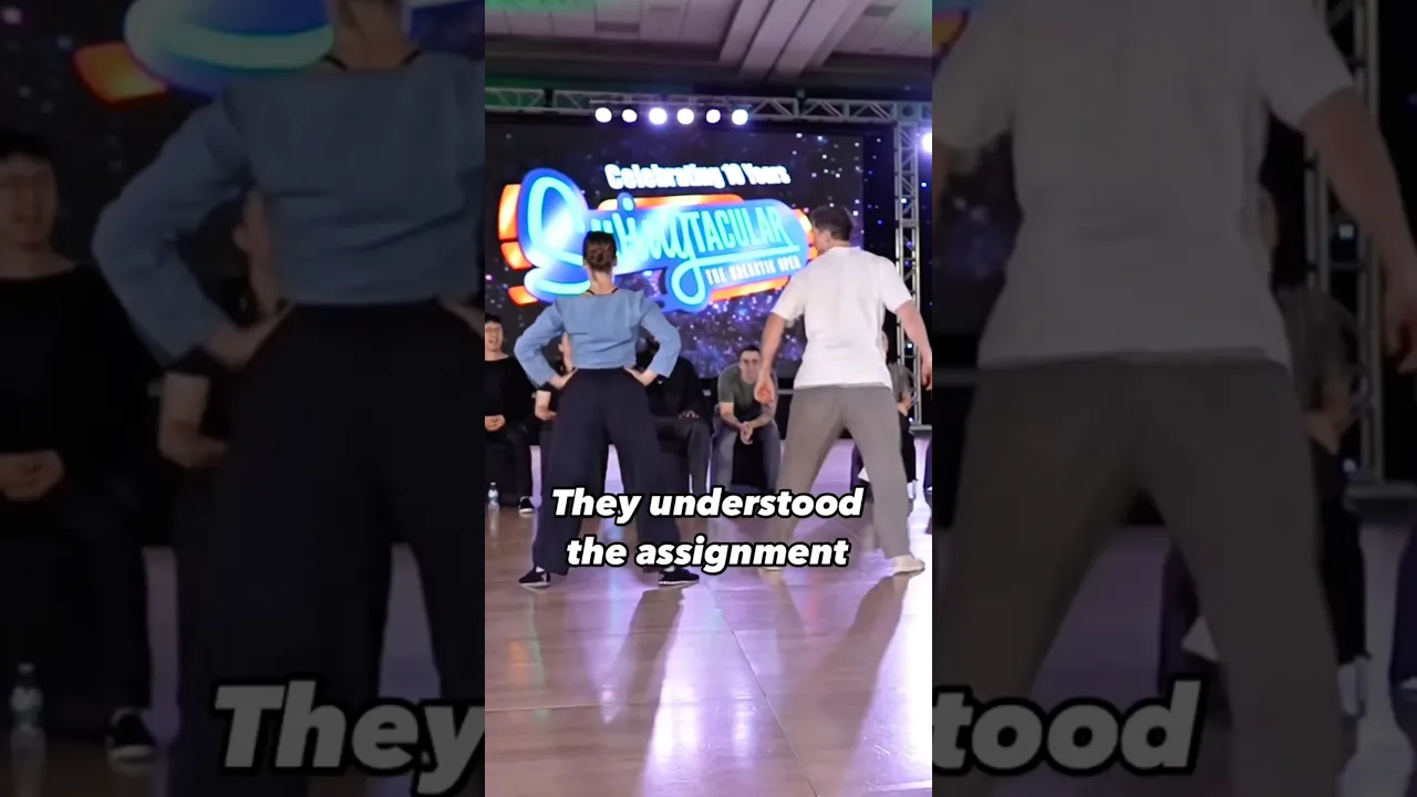 They understood the assignment 😂 #dance