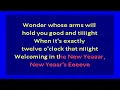 Ella Fitzgerald -  What Are You Doing New Year's Eve (karaoke)