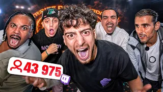 J'ORGANISE UNE BATTLE DE RAP AU MILIEU DU ZEVENT 2026 (c'était incroyable mdrrr)