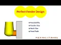 Casting Design and Simulation Lesson 25 Prof B Ravi