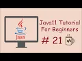 Java Tutorial for Beginners -