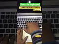 Reset PRAM in MacBook