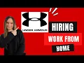 UNDER ARMOUR Hiring Remote Work From Home Lots of Positions Open US UK