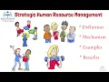 What is Strategic Human Resource Management HRM From A Business Professor