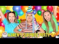 WE THREW KAREN A SURPRISE BIRT AY PARTY AND YOU WON T BELIEVE WHAT SHE DID