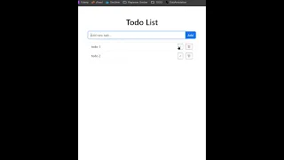 Built a simple and clean Todo List Web App using Python Flask