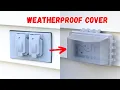 How To Install Weatherproof Outdoor Outlet Cover - Using Sealproof 1-Gang Cover