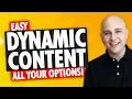 Best Options To Add Dynamic Content To Gutenberg WordPress Block Builder