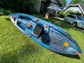 Lifetime Tamarack Angler Edition Fishing Kayak Blue and Orange at Walmart Dicks Sporting Goods