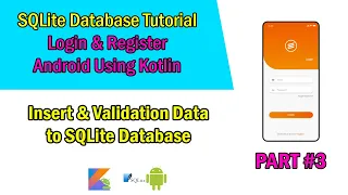 Android SQLite Database Tutorial Kotlin Insert Data to SQLite Database Login Register User