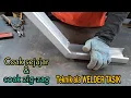 Download Lagu CARA MUDAH 2 TEKNIK TEKUK SUDUT SIKU 90° CNP BAJA RINGAN UNTUK PEMULA ala welder tasik