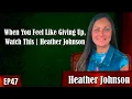 Proof That God Can Use Your Pain for a Purpose Heather Johnson