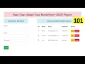 CRUD Project Base Class Based View with Model Form in Django Hindi