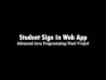 Student Lab Sign In Web App Advanced Java Programming Final Project