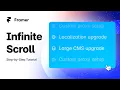How to create Infinite Scroll Animation on Framer