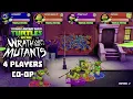 [4 Players Co-op] TMNT Arcade Wrath of the Mutants Full Walkthrough