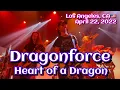 Download Lagu Dragonforce - Heart of a Dragon @Los Angeles, CA🇺🇸 April 22, 2022 LIVE HDR 4K
