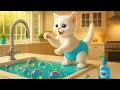 Download Lagu 😱👁️ A Weird Eyeball School Bus  The Kitten Can’t Believe It! 🐾💭 #story #catshorts