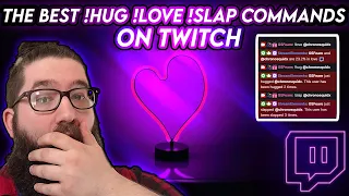 How to add Hug Love and Slap commands for Twitch with Streamelements