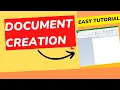 BASIC COMPUTER TRAINING DOCUMENT CREATION IN WORDPAD EASY TUTORIAL