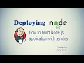 Building Node js application with Jenkins