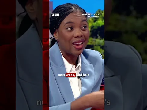 'How's the PM got time to go on Gogglebox?', asks Tory leader Kemi Badenoch. #BBCPolitics #BBCNews