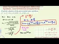 Ex Solve a Linear Second Order Homogeneous Differential Equation Initial Value Problem complex