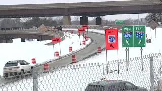 Months-long ramp closures for I-75 I-696 begin on Feb 28