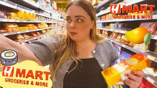 H mart shopping Edison NJ Asian food haul