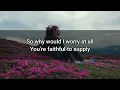 Passion - The Lord Will Provide - Instrumental Cover with Lyrics