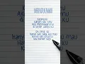 Download Lagu Merindukanmu ~ Gita Youbi ~ Sayangku ku ingin kau tahuAku merindukanmu di setiap waktuku 😘
