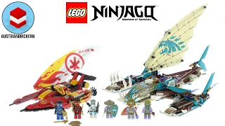 Lego Ninjago 71748 Catamaran Sea Battle - Lego Speed Build Review