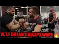 Download Lagu THE ONLY WAY LEVAN WILL LOSE | BRIAN SHAW'S MAX BICEPS CURLS 