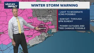 Texas weather update Winter storm leads to Monday school closures