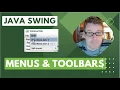 Swing JMenu and JToolbar