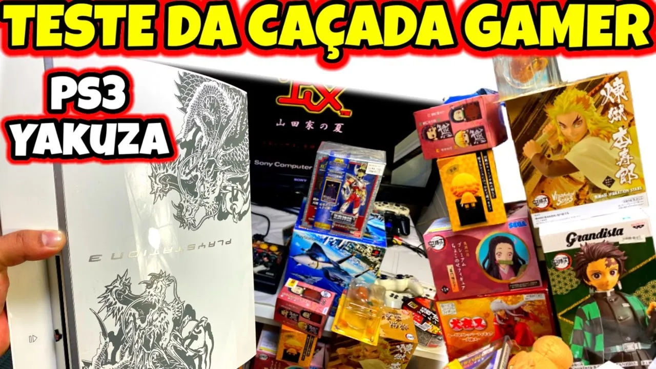 TESTE DA CAÇADA GAMER DOS BRECHÓS DO JAPÃO