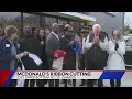 Grand opening ceremony for new McDonald s in St Charles