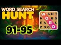 WORD SEARCH HUNT 91 92 93 94 95
