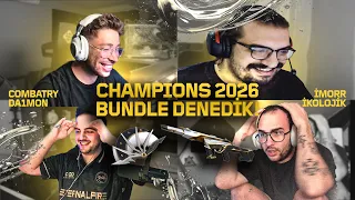 VALORANT CHAMPIONS 2026 SETİNE İLK BAKIŞ | @imoRR  & @ikolojik  vs @da1moN-espor  & @combatry