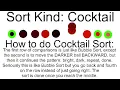 Ball Sorting Algorithms Cocktail Sort