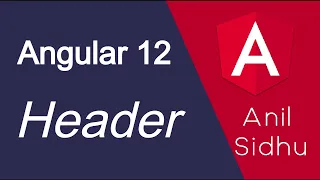 Angular 12 tutorial Header