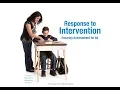 Response to Intervention Ensuring Achievement for All